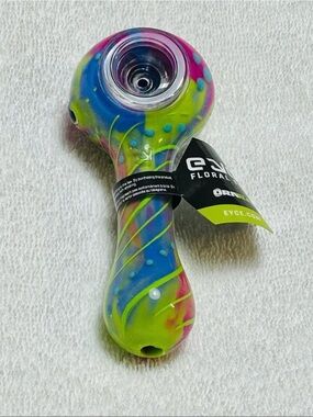 Eyce brand Spiral Spoon Silicone/Glass Hand Piece